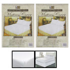 Atb-601-2x Alltopbargains Twin Size Fitted Mattress Covers Vinyl Waterproof 7795735204337