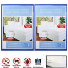Atb-605-2pc Alltopbargains Twin Size Bed Mattress Cover Zipper Plastic 7795735204153