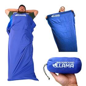 Backpacking Llama 860010046708 Sleeping Bag Liner Ultralight - Travel Sheets For Hotel Self Tan Sleep Sack