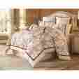 Bcs-qs09-hidgln-nat Aico Hidden Glen 9-piece Queen Comforter Set In Cream 882945250159