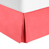 Bdsktnbq Corlpnk Nestl Bedding Solid Luxury Pleated Tailored Bed Skirt Drop Dust
