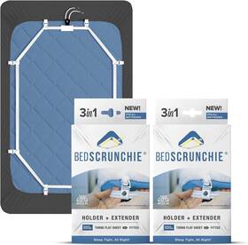 Bed Scrunchie 744759552983 Sheet Holder Straps - Heavy Duty Gripper Clips Strengthened Para