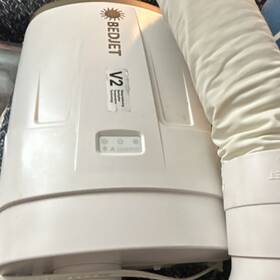 Bedjet Cdg08b104433 V2 Dual Zone Adjustable Power Forced Air Comfort System White