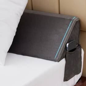 Bd2023a-60106hs-dmr Bedluxe Queen Bed Wedge Pillow For Headboard Fo