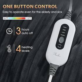 Ys008-a Bedsure Reaks Heated Blanket Throw Replacement Controler