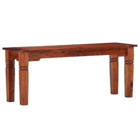 Bench 719883817705 43.3 Inch Solid Acacia Wood