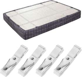 Sa001 Beskyoo Bed Sheet Holder Straps- Adjustable Fitted Clips Fastener Suspen