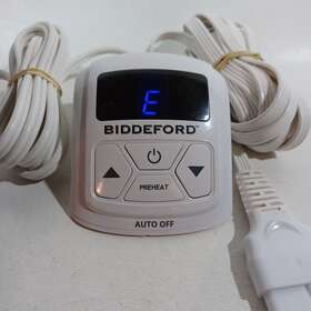 Owf36-ob Biddeford Owf36-0b Electric Blanket Digital Heat Controller 4 Prong