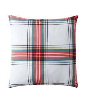 M660160 Birch Trail Trails Plaid Reversible Decorative Pillow 24 X
