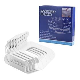 Bluexbear 774544807561 Adjustable Bed Lock Sheet Holder For Corners Fitted Fasteners With Loc