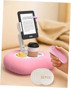 Ps-01 Bongogoo Kindle Pillow Stand With Remote Page Turner Bundle Holder And For