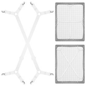 M5004bxjyb-bais-2 Bouiexye 2 Pieces Bed Sheet Holder Straps Adjustable Fasteners Elastic Bands