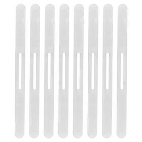 Boxob M20041 8pcs Transparent Plastic Bed Corner Holders For Sheets