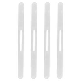 Boxob M20042 Transparent Plastic Bed Sheet Corner Strap Holders For Mattress Protectors