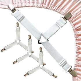 Shs-053 Bozenu Bed Sheet Straps Upgrade Fitted Holders For Corners Non Slip