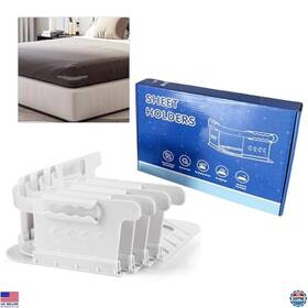 Ybsl011 Brand Tcairzl Heavy Duty Bed Sheet Clips - No-slip Fasteners For All Mattress Types 4