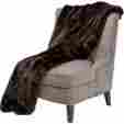 Btho-5672-brdgp-mnk Aico Bridgeport 56 X72 Throw In Brown 882945341321