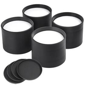 Btsd-home Schm-br2130 Btsd-home Bed Risers 2 Inch Round Furniture For Thin 4 Pack