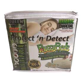 Buggy Beds 819721020781 Queen Mattress Cover Encasement Bed Bug Trap Bamboo Charcoal Combo