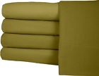 California Olive Sheet Flannel Micro Set King