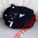 Cat-black Maine Warmers Cozy Black Cat Microwave Bed Body Warmer
