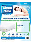 Cleanrest New Elite Bed Bug Blocking Mattress Encasement Queen Size 845168004381