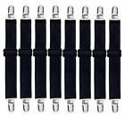 Cln-011-2 Korlon Adjustable Heavy Duty Bed Sheet Pack Cover Grippers Suspenders