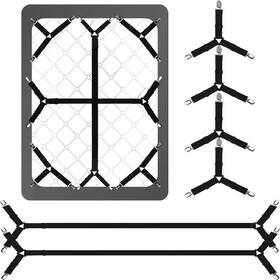 Lkje87 Coeayo Bed Sheet Straps - 4 2 Pcs Adjustable Mattress Clips