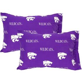 College Covers 842141036995 Everything King Pillowcase - 20 Inch X 40 Kansas State Wildcats