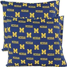 College Covers 842141037442 Standard Pillowcase - 20 Inch X 30 Michigan Wolverines