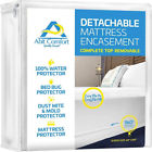 Comin18ju046387 Abit Comfort Mattress Cover Deep Size Encasement Detachable Top Bed