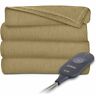 Comin18ju072846 Sunbeam Heated Electric Throw Blanket Fleece Extra Soft 027045805803