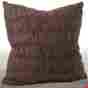 Cq01espressosham Chauran Freya Ruched Cotton Euro Sham
