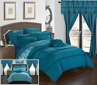 Cs0734-an Chic Home New Piece Clara Bedding Set 840444107343