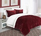 Cs5051-bib-lba Chic Home New Piece Josepha Pinch Pleated Ruffled 840444150561