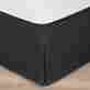 Csn245bsblac01 Fresh Ideas Magic Wraparound Tailored Bed Skirt