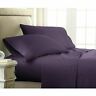 D0102hh56st Soft Essentials King Premium Embossed Checker Piece Sheet Set Purple
