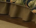 Dck3050 Adamstown At Home La Selva Black Drop Bed Skirt