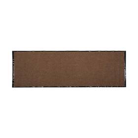 10343a Design Imports J&m Brown Ribbed Walk Off Utility Runner 22x60