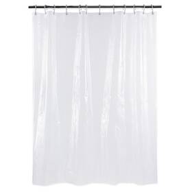 7589 Design Imports J&m Solid Clear Shower Curtain 70x72