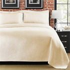 Lbcv09101 Diamante Ivory Twin Coverlet Lamont Matelasse