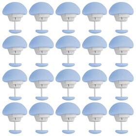 Donmnemb 635393644779 20pcs White Duvet Clips For Comforter Inside Pins Set Keeps F