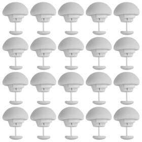 Donmnemb 658370828108 20pcs White Duvet Clips For Comforter Inside Pins Set Keeps