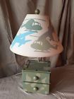 Drawer Military Jet Green Camouflage Helicopter Camo Bedroom 2 Lamp Childrens Pristine