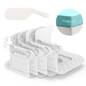 Eazmom 769361673215 Bed Sheet Straps Holder With Tucker Tool Upgraded Widen Corne