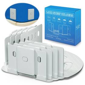 Edcreaty Ed1301 Bed Sheet Holders New Upgrade With Anti Locks 4pcs For Most Mattress/sheet Sizes