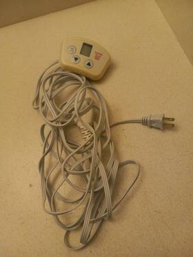 1204-1 Electro Warmth Electric Heated Blanket Remote Controller Used