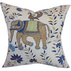 Euro-d-21035-mahoutbluebrown-c1 The Pillow Collection Carna Animal Bedding Sham