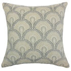 Euro-d-36157-stone-p66r34 The Pillow Collection Yaru Geometric Bedding Sham