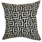 Euro-d-42142-blackcreme-c100100 The Pillow Collection Warder